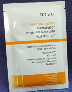 DR.WUのシートマスク DR.WU 微導美白面膜